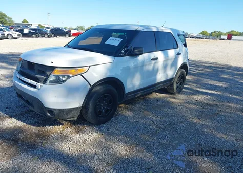 2014 Ford Police Interceptor из США, поврежденный, VIN 1FM5K8AR9EGB74266
